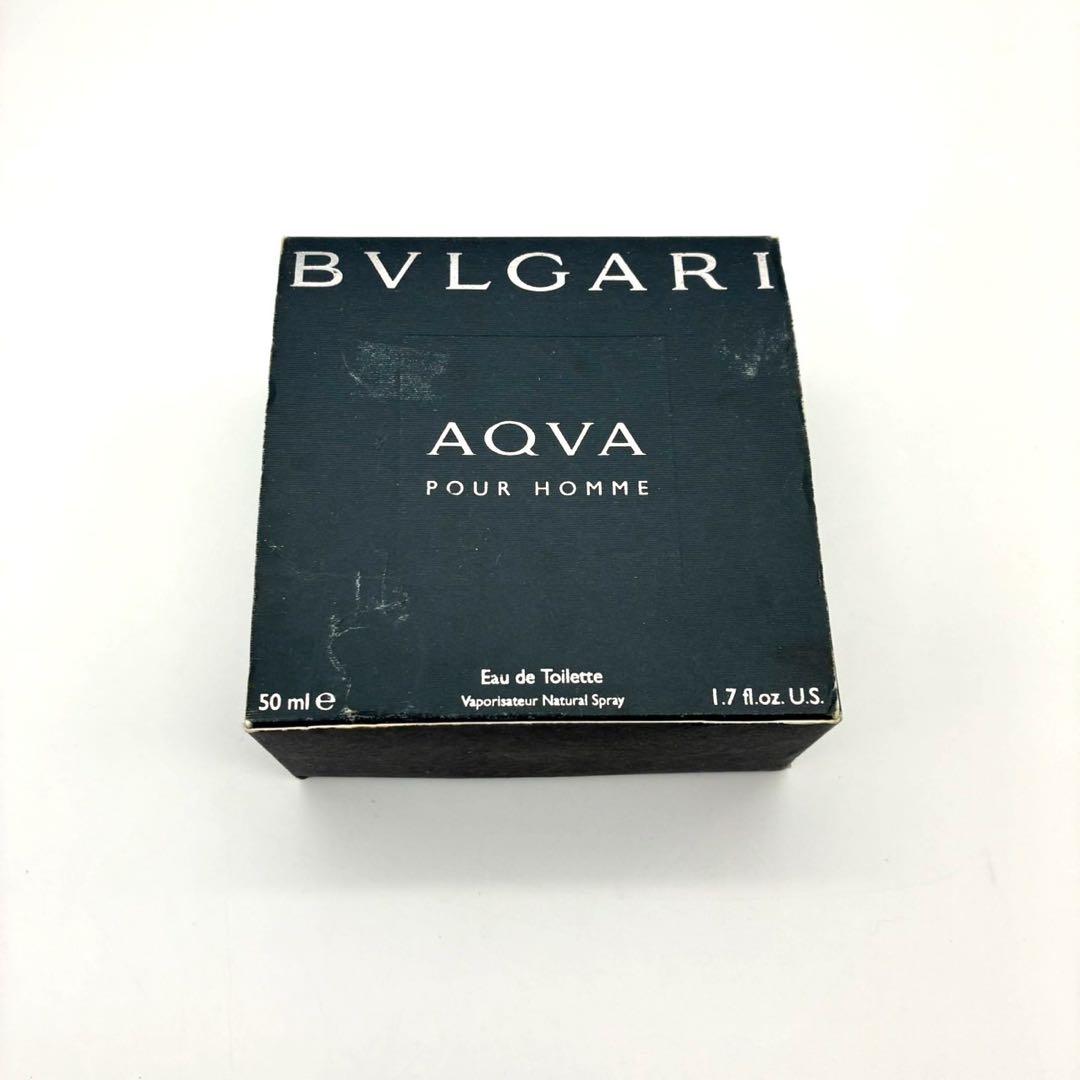 BVLGARI AQVA POUR HOMME 50ml メンズ 香水 箱付き