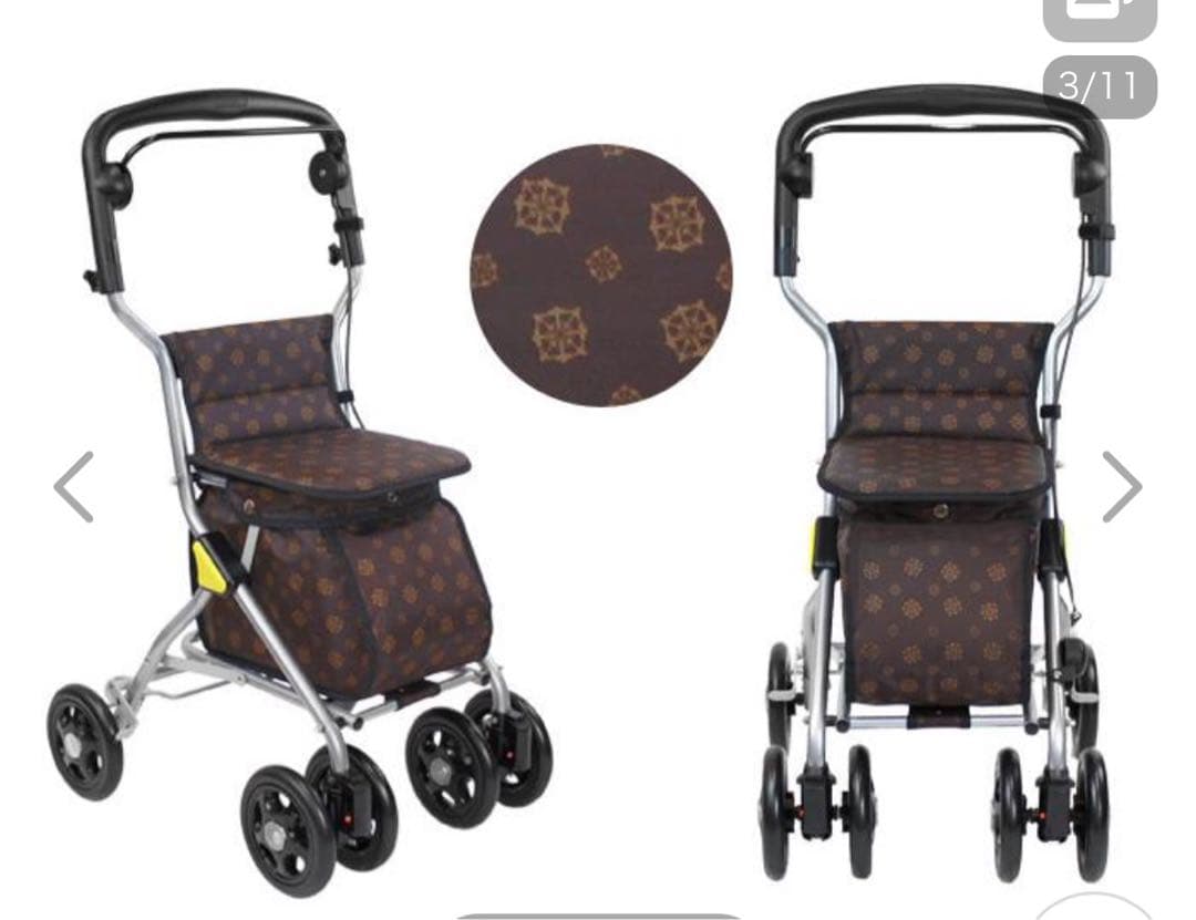 幸和製作所 TacaoF テイコブ ルミド シルバーカー 手押し車