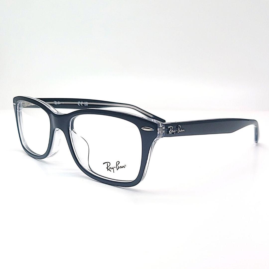 Ray-Ban ブラック RB 5428F メガネ(度あり対応)