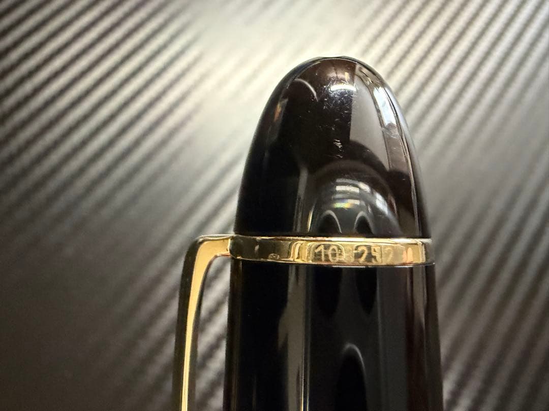 極美品 モンブラン 149 万年筆 18K 中白 M ヘミングウェイ芯