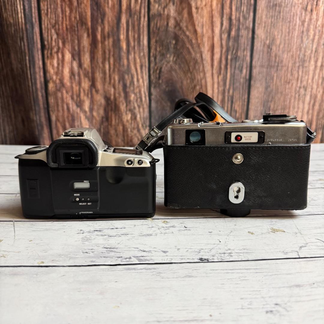 Nikon Canon YASHICA フィルムカメラ 不動品まとめ 4点セット