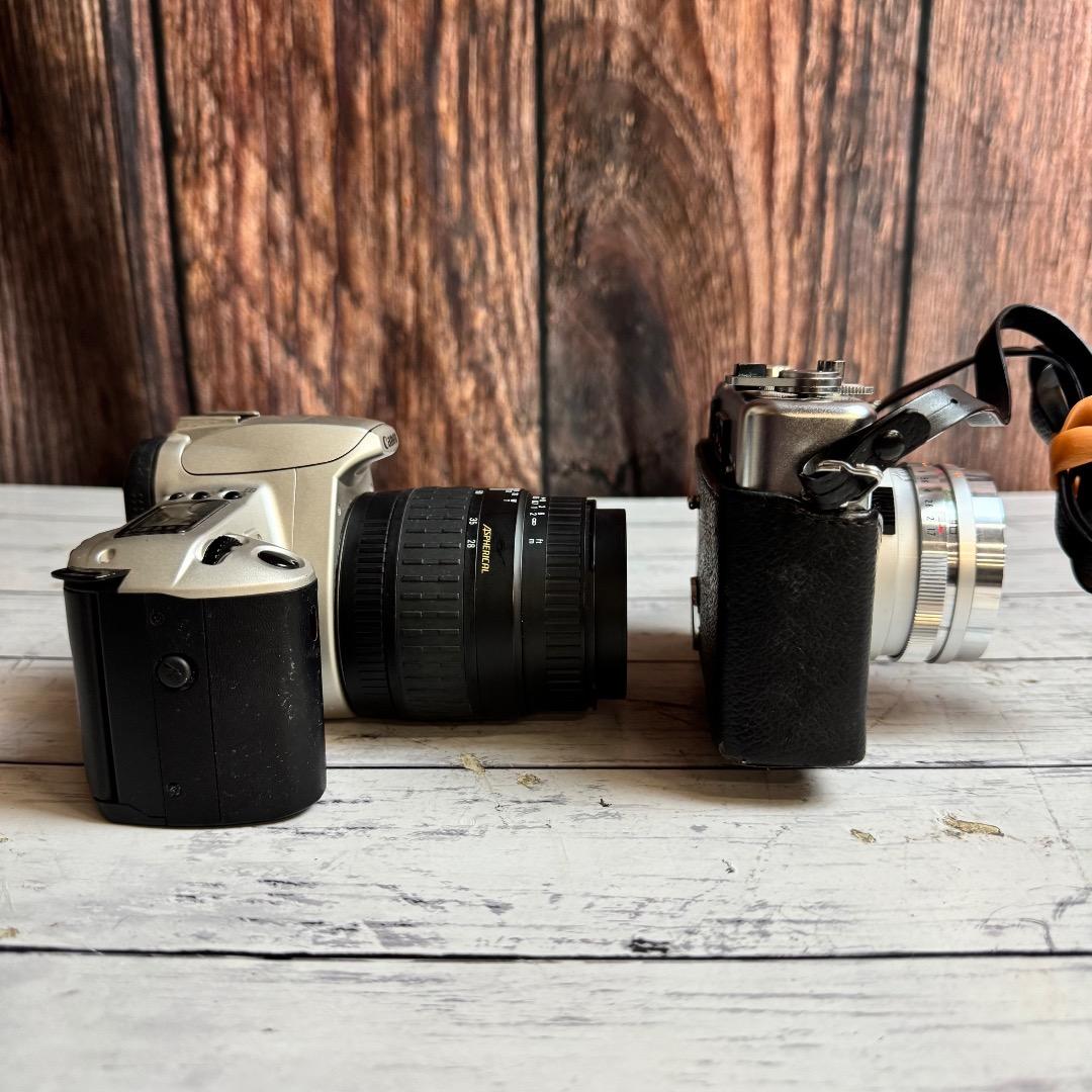 Nikon Canon YASHICA フィルムカメラ 不動品まとめ 4点セット