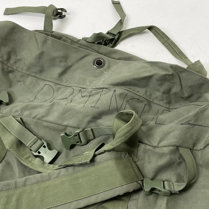 アメリカ軍 OD ナイロン ダッフルバッグ（USED）新型