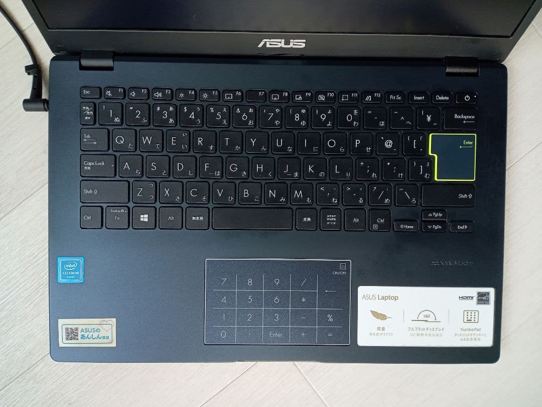 【稼働品】ASUS VivoBook ノートパソコン E410MA