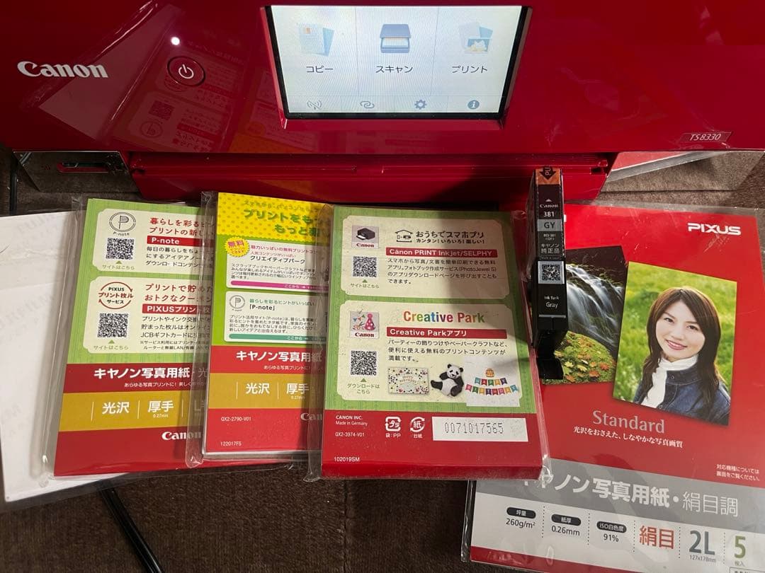 Canon キャノン TS8830 レッド　おまけあり