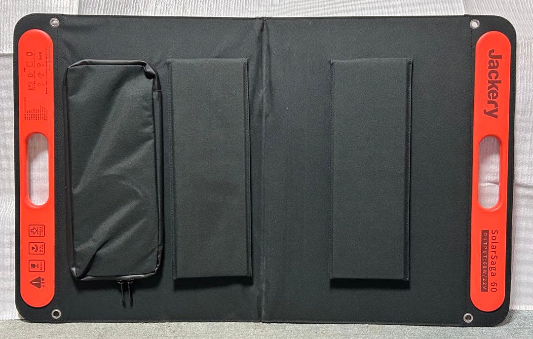 開封済み未使用品　Jackery SolarSaga 60 型番　SPL061