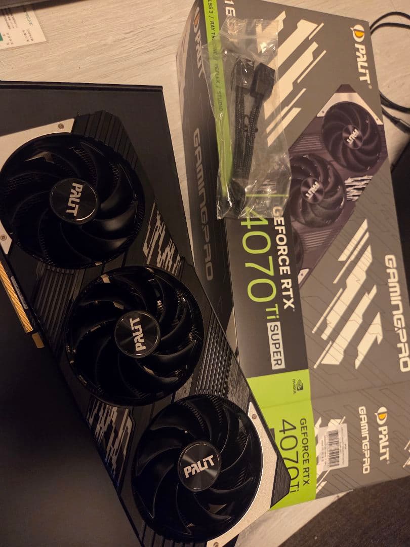 Palit GeForce RTX 4070 Ti Super ジャンク