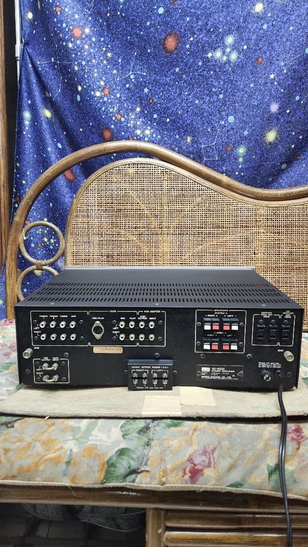 驚愕！超美品！コスト無視の完全レストアヴィンテージアンプ！サンスイAU-6500