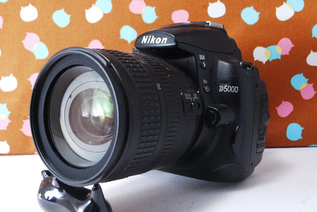✨初心者オススメ✨スマホ転送可✨Nikon D5000 レンズセット