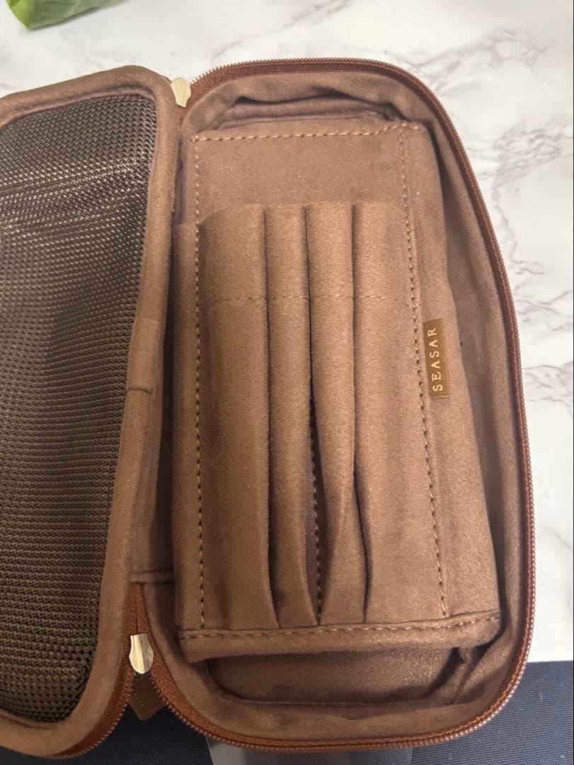 〓約47%オフ〓 Seasar OctFold ペンケース エンボスレザー筆箱