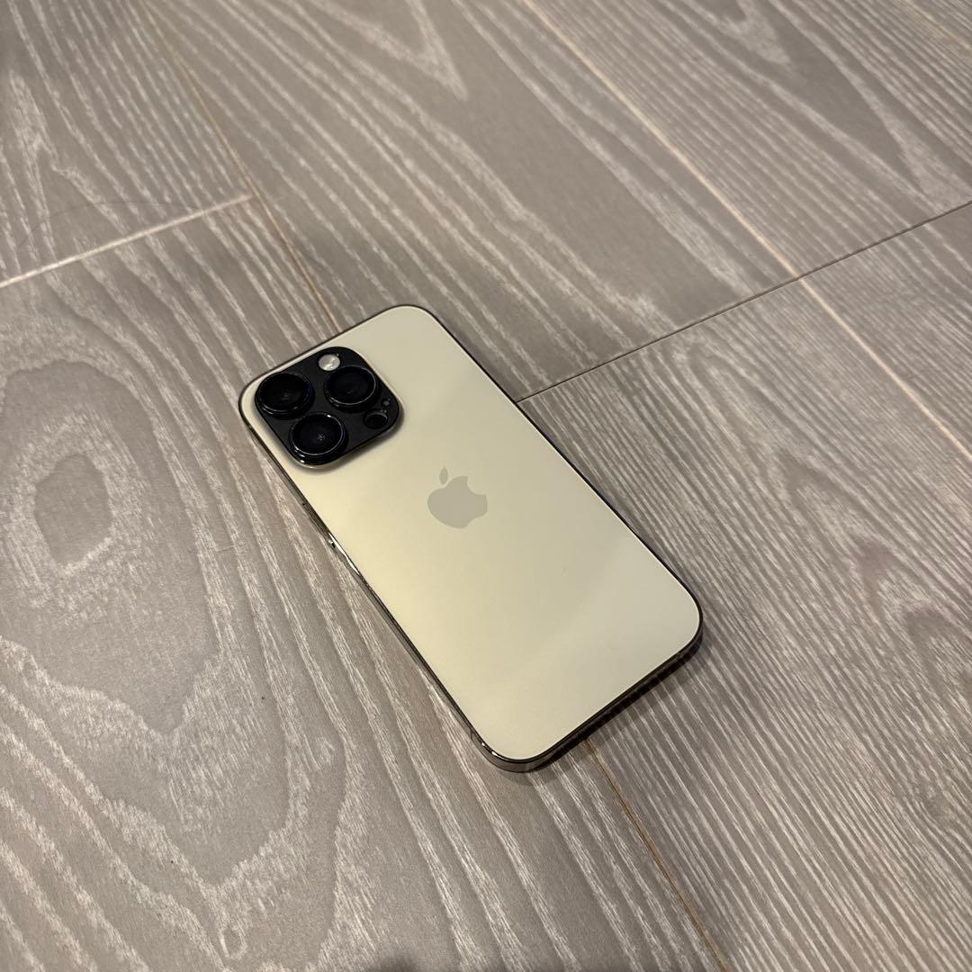 iPhone14Pro 128GB ゴールド SIMフリー バッテリー85%
