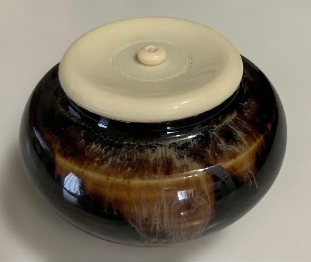 茄子 大海茶入 定一作