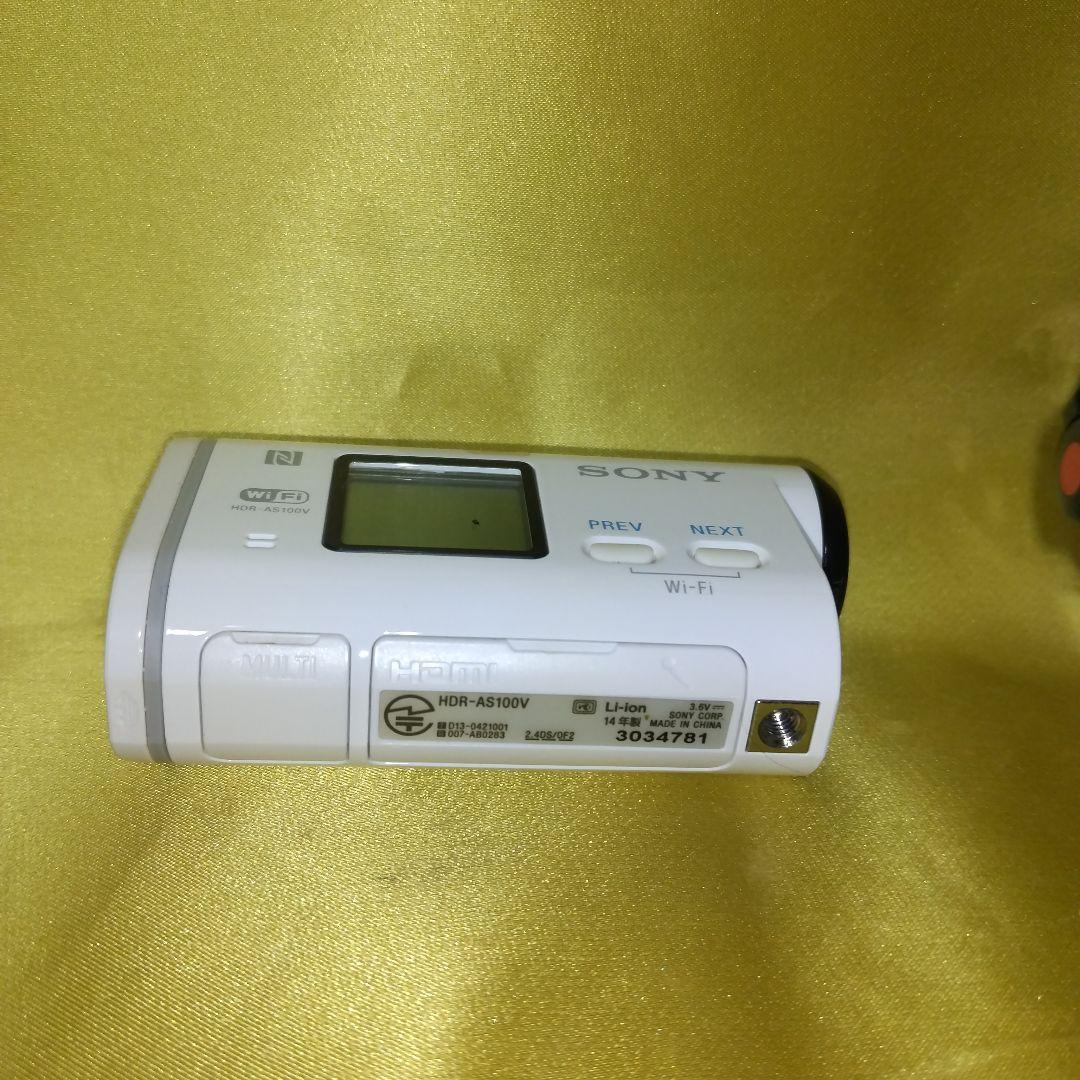 SONY HDR-AS100V ビデオカメラ本体未使用、美品、本体のみ