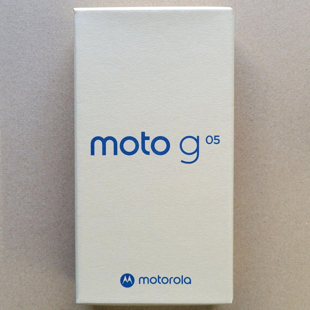 【新品未開封】moto g 05 本体 SIMフリー