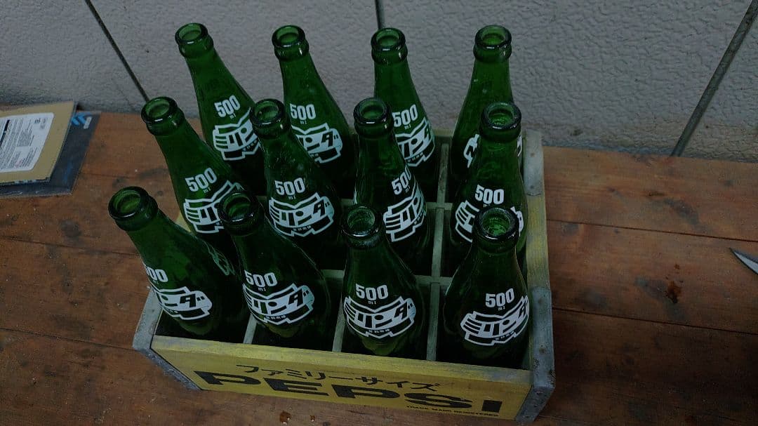 PEPSI アンティーク瓶 500ml 12本セット