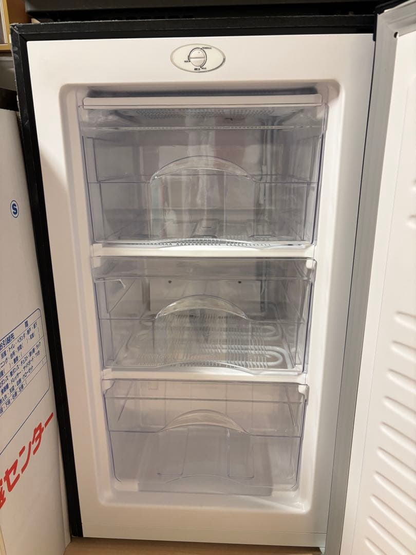 【美品】小型冷凍庫 60L Elec Diamond 2020年製 ブラック
