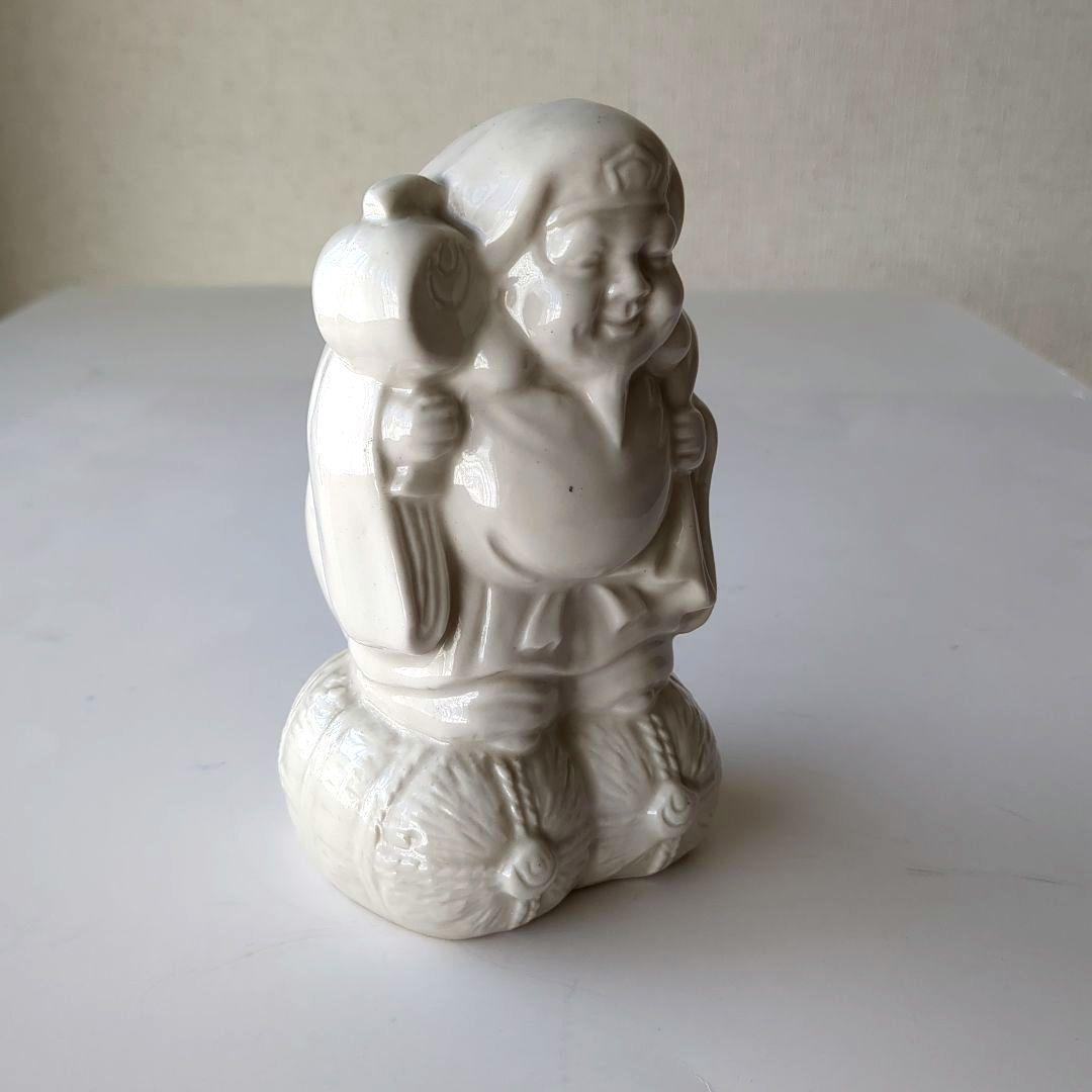 㐂光作（銘入り）大黒天　工芸品　優しい表情
