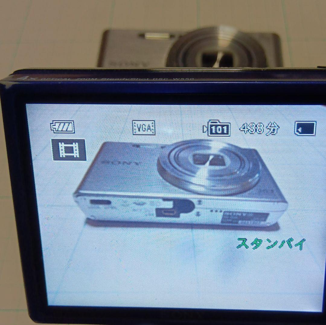 SONY サイバーショット DSC-W550 14.1メガピクセル デジカメ