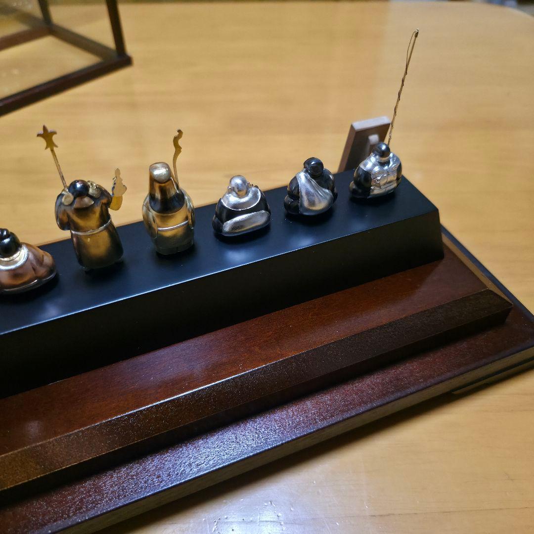純銀 七福神2号 関武比古作