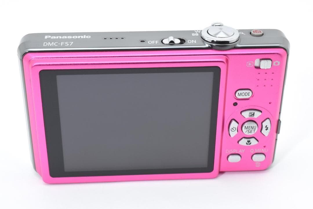 【美品/豪華セット】Panasonic LUMIX DMC-FS7 ピンク 人気