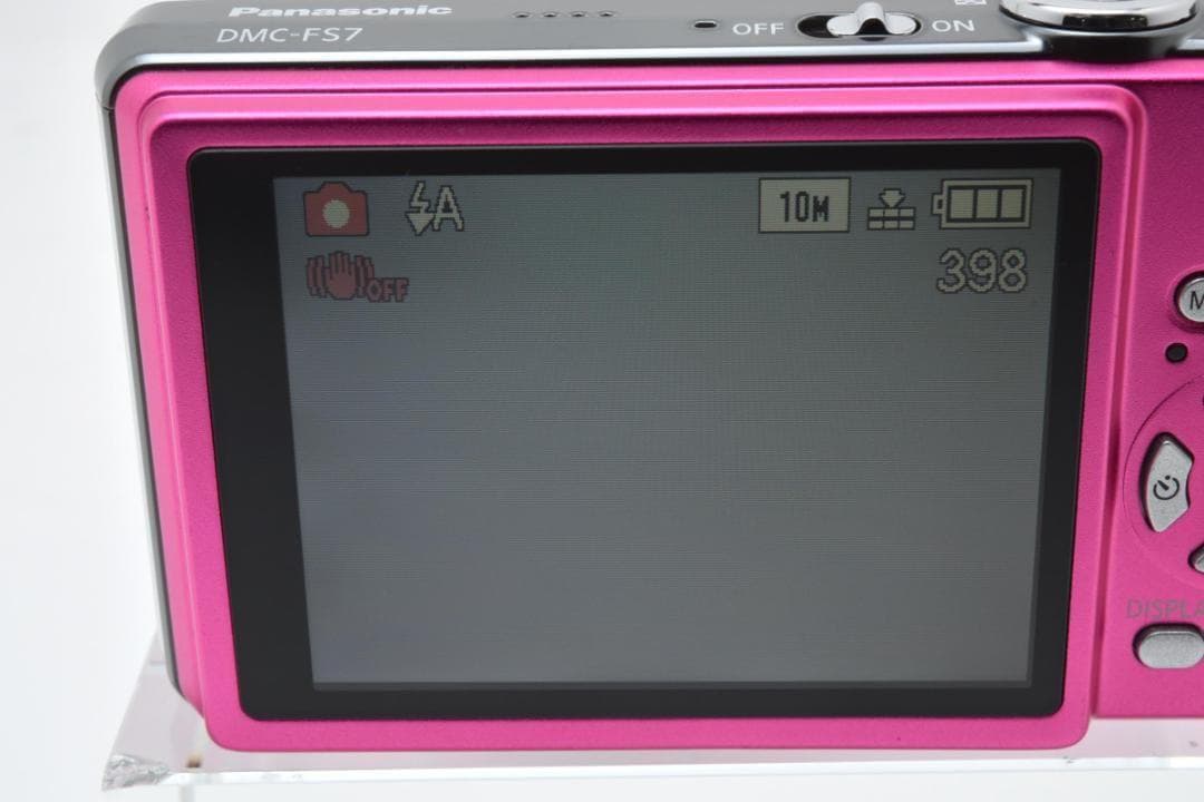 【美品/豪華セット】Panasonic LUMIX DMC-FS7 ピンク 人気