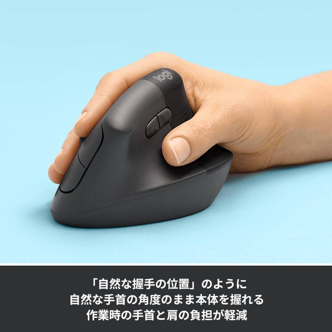 ★ ロジクール ワイヤレス マウス 中古 美品 静音 LIFT M800GR