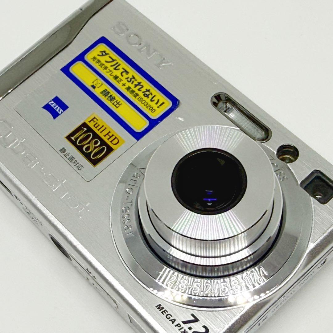 SONY Cyber-Shot DSC-W80 シルバー ソニー コンデジ