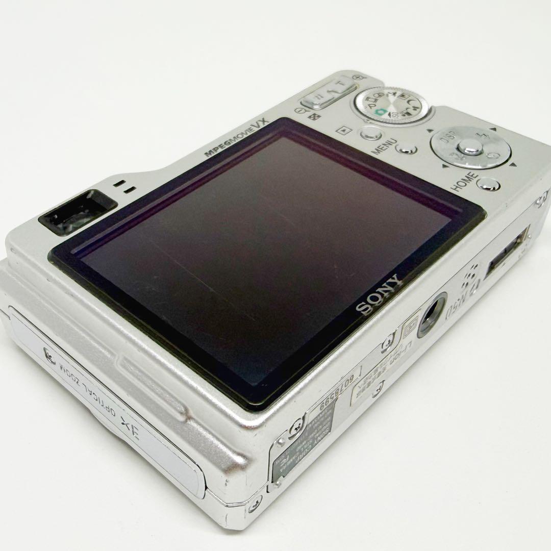 SONY Cyber-Shot DSC-W80 シルバー ソニー コンデジ