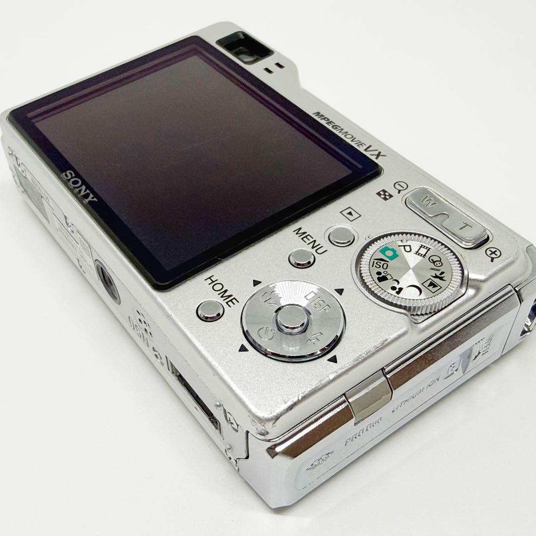 SONY Cyber-Shot DSC-W80 シルバー ソニー コンデジ