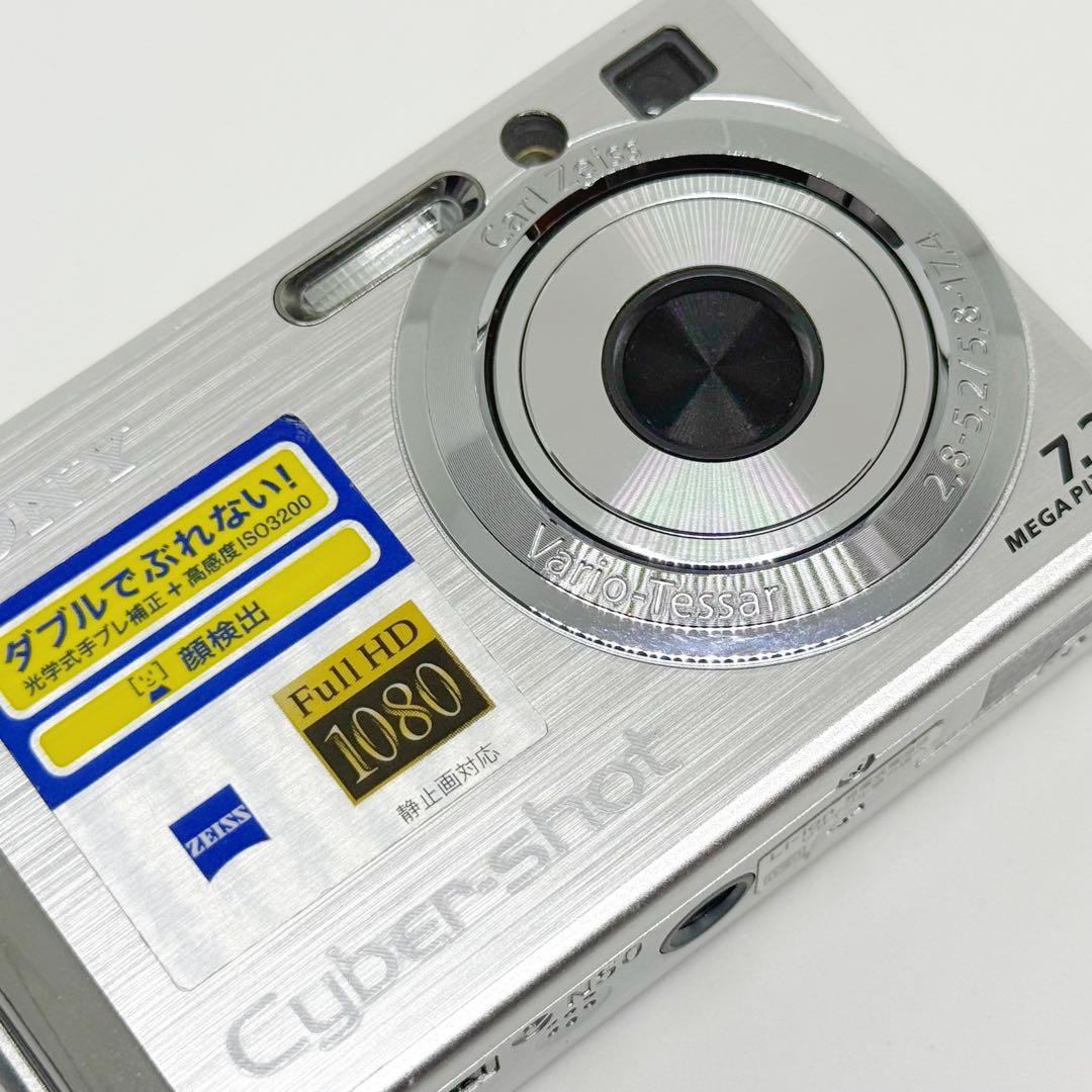 SONY Cyber-Shot DSC-W80 シルバー ソニー コンデジ