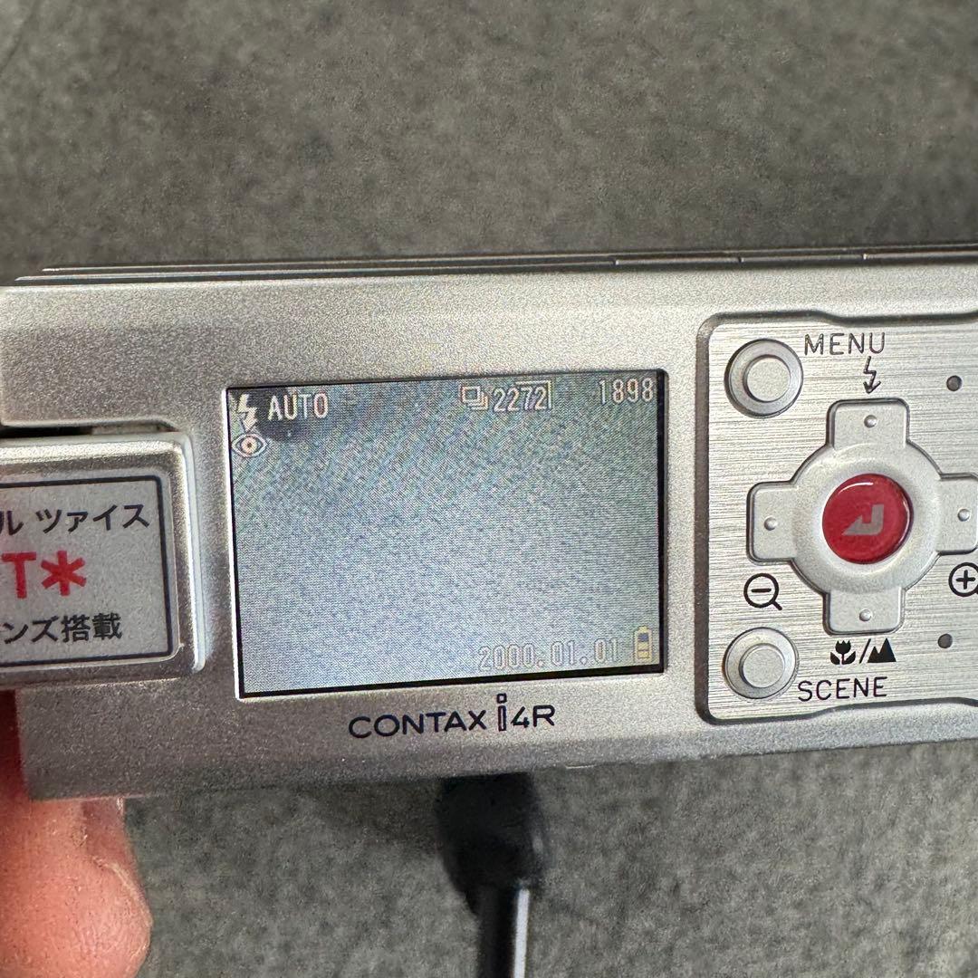 動作品 CONTAX i4r コンパクトデジタルカメラ 京セラ