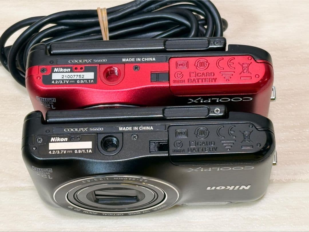 Nikon COOLPIX コンパクトデジタルカメラセット S6600 2個
