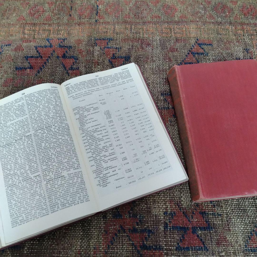 アンティーク ヴィンテージ 洋書 まとめ 10冊 赤系 vintage