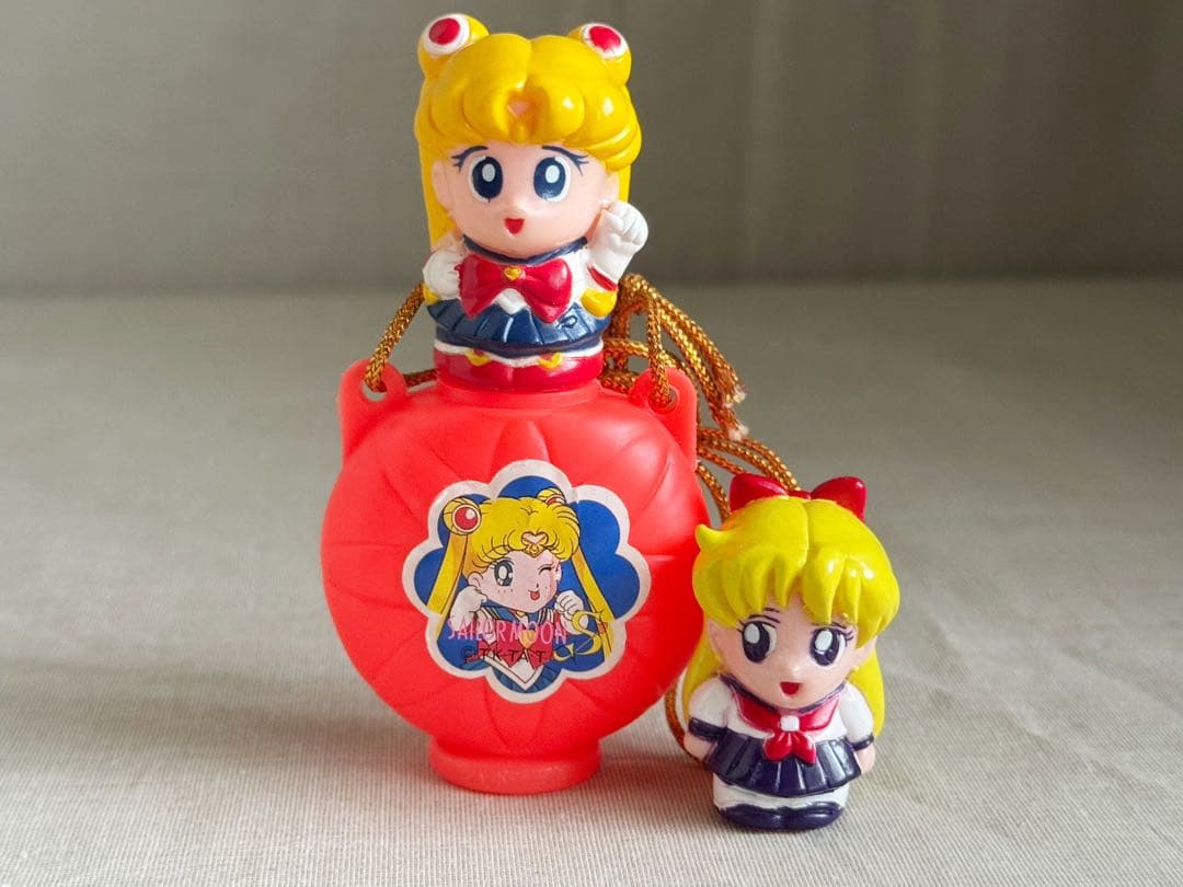 1994〜1995 セーラームーン 当時物 シャンプー 空ボトル 指人形 玩具