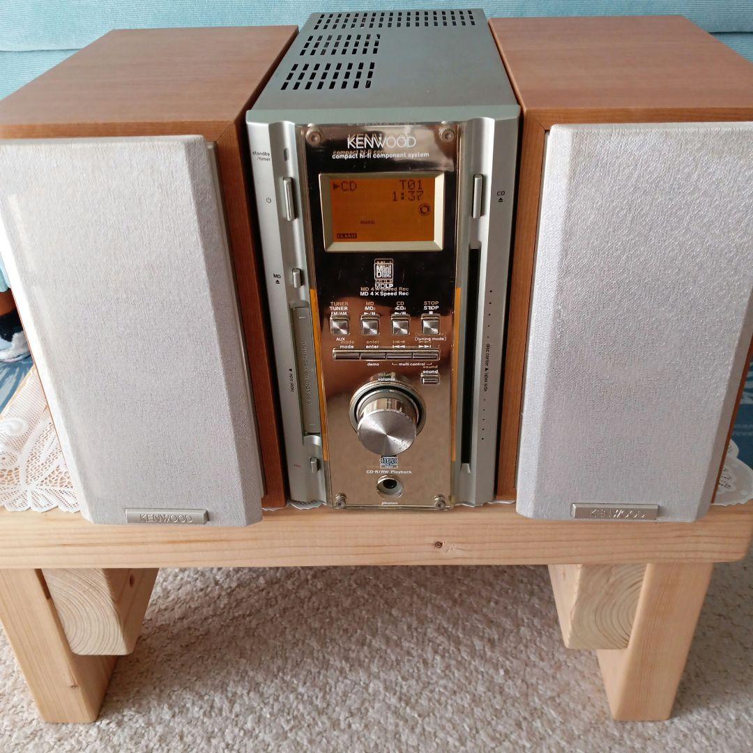 CD/MDコンポ(KENWOOD)