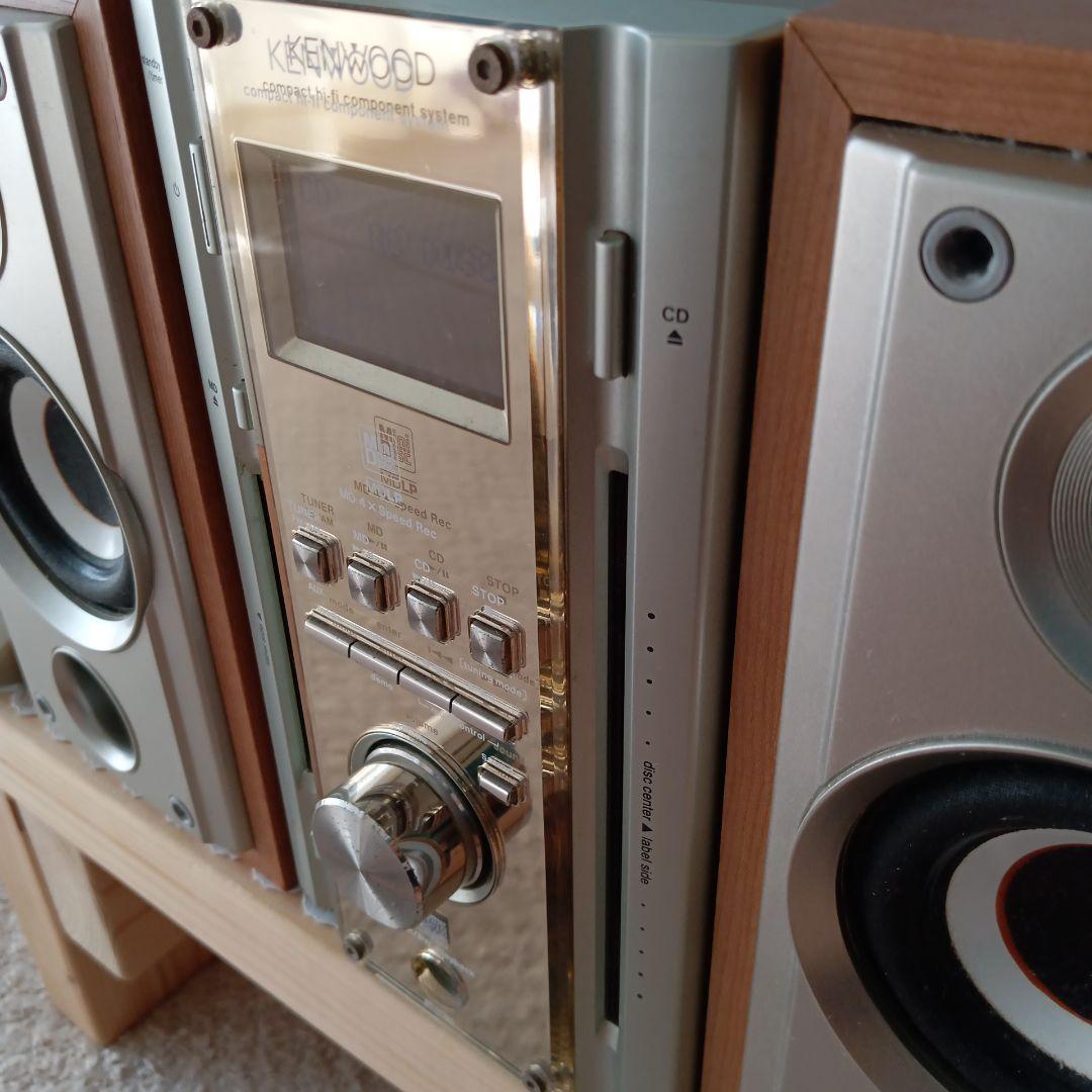 CD/MDコンポ(KENWOOD)