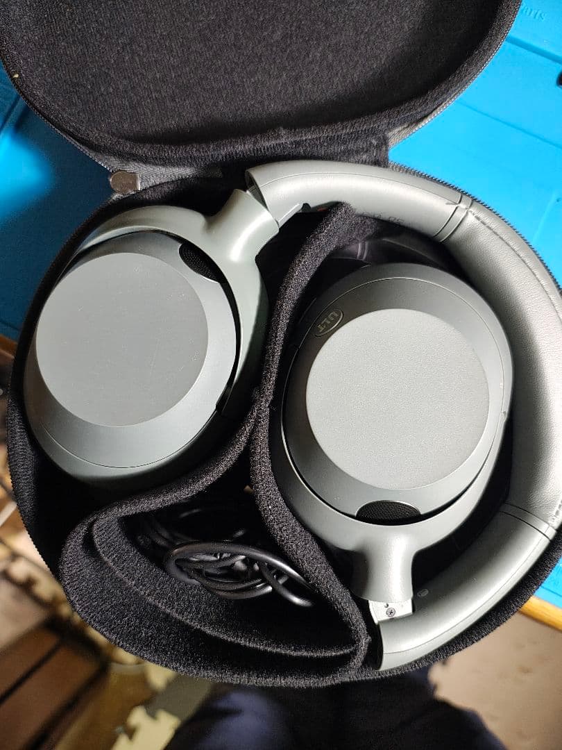 SONY WH-ULT900N グレー　バッテリーイヤーパッド　ヘッドバンド新品
