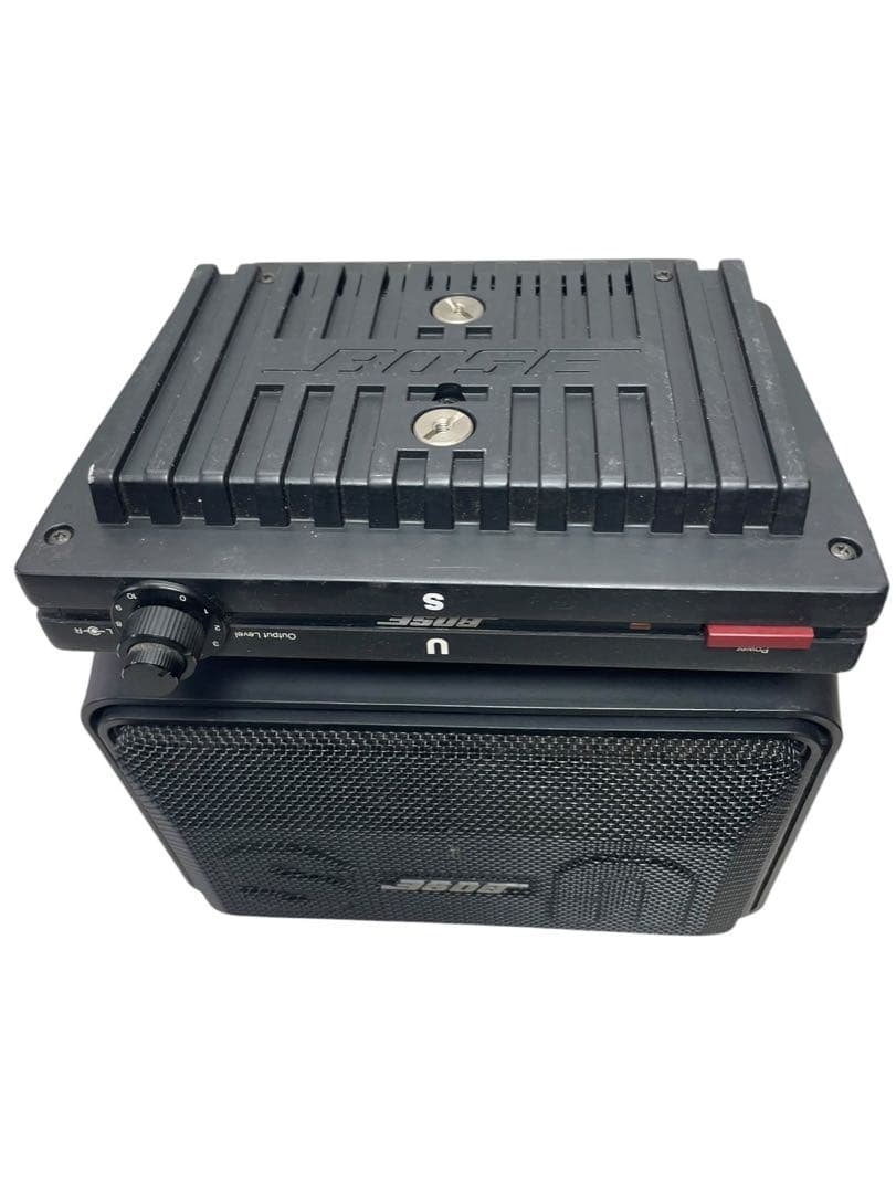 希少 BOSE パワーアンプ ペアスピーカーセット US-25S US-25A