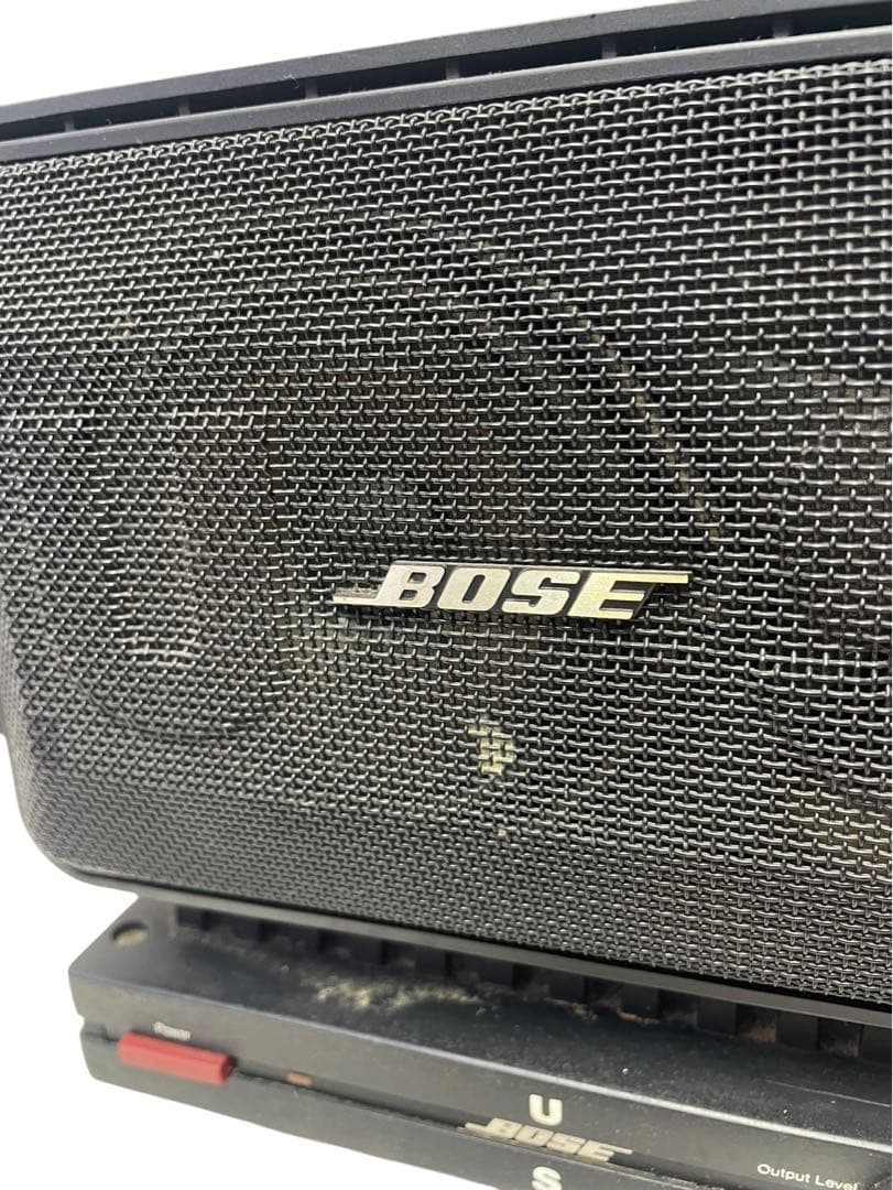 希少 BOSE パワーアンプ ペアスピーカーセット US-25S US-25A