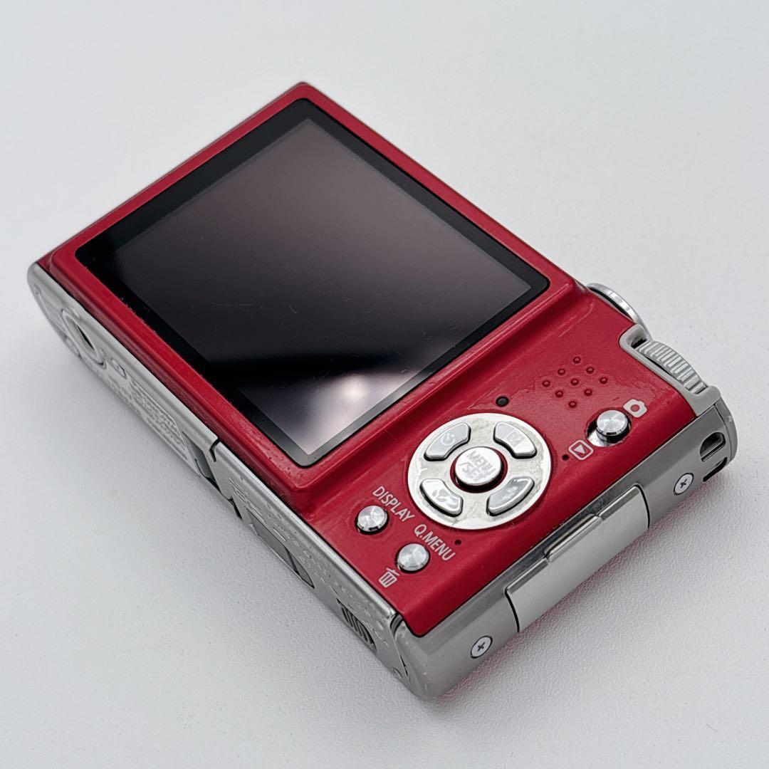 ✨超美品✨ LUMIX DMC-FX40 コンデジ レッド 動作品 パナソニック