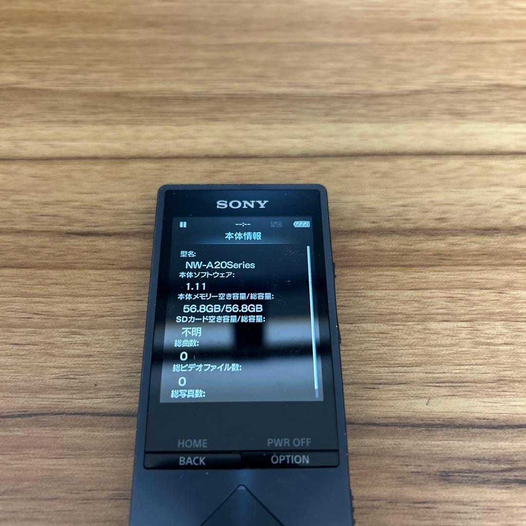 ポータブルプレーヤー SONY NW-A20