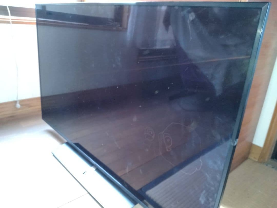 液晶テレビ 大画面 画面不具合あり