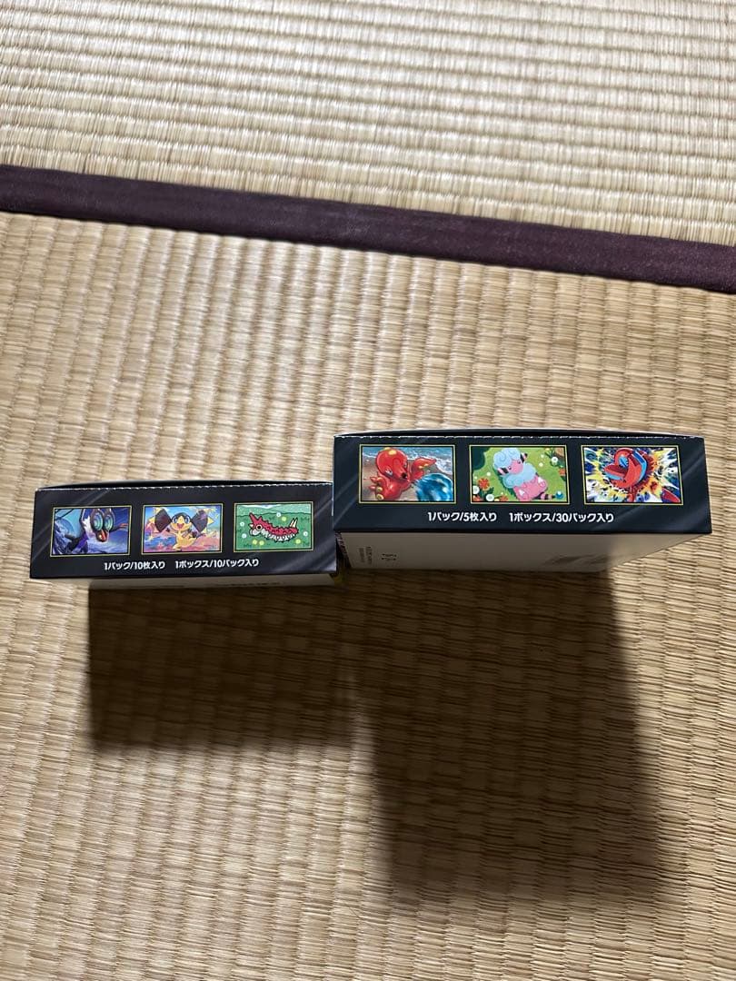 ポケモンカードゲーム MEGAドリームex、ニンジャスピナー 各1box