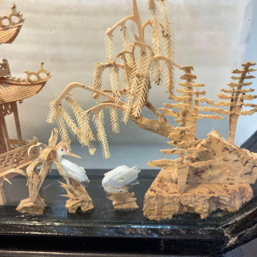 骨董品　竹木　￼木彫　置物　N￼49C