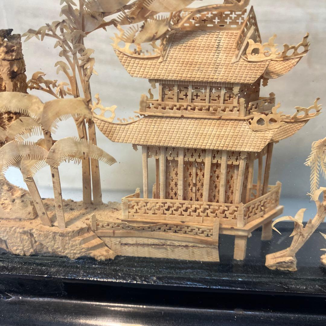 骨董品　竹木　￼木彫　置物　N￼49C