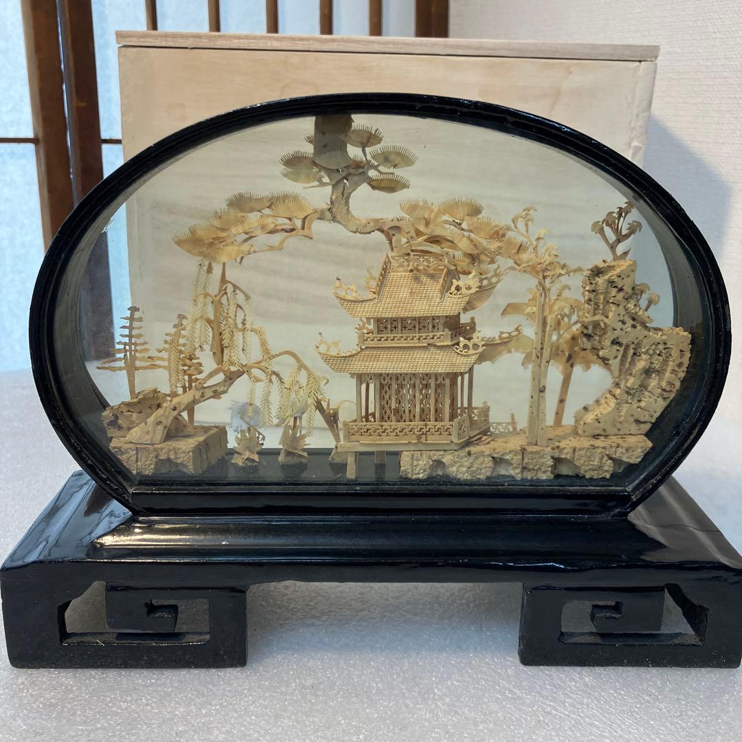 骨董品　竹木　￼木彫　置物　N￼49C