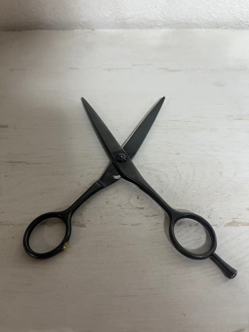 MMCシザー ドライカット用 (6inch) マット加工　ブラック
