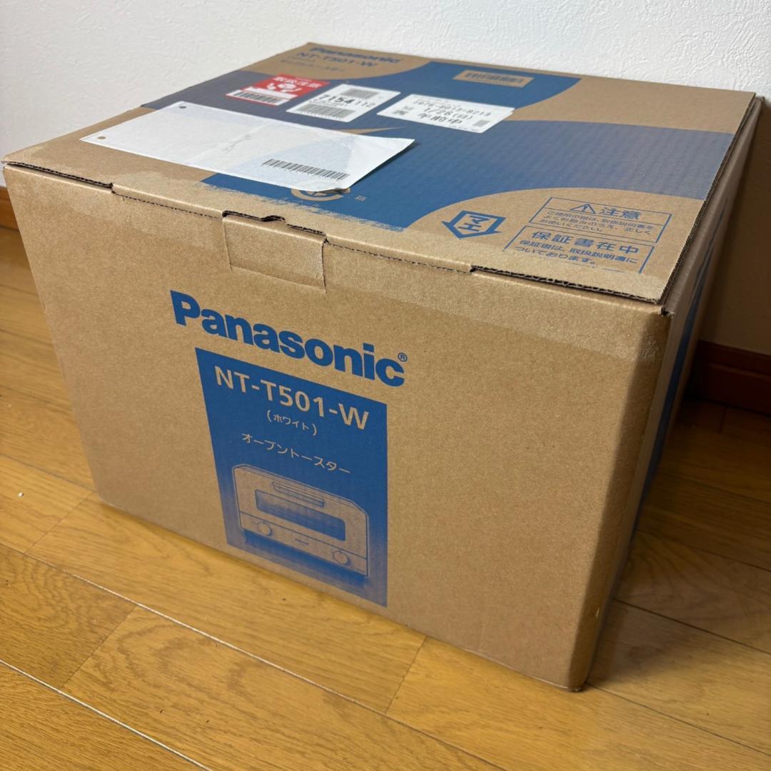 【未使用品】Panasonic オーブントースター NT-T501-W
