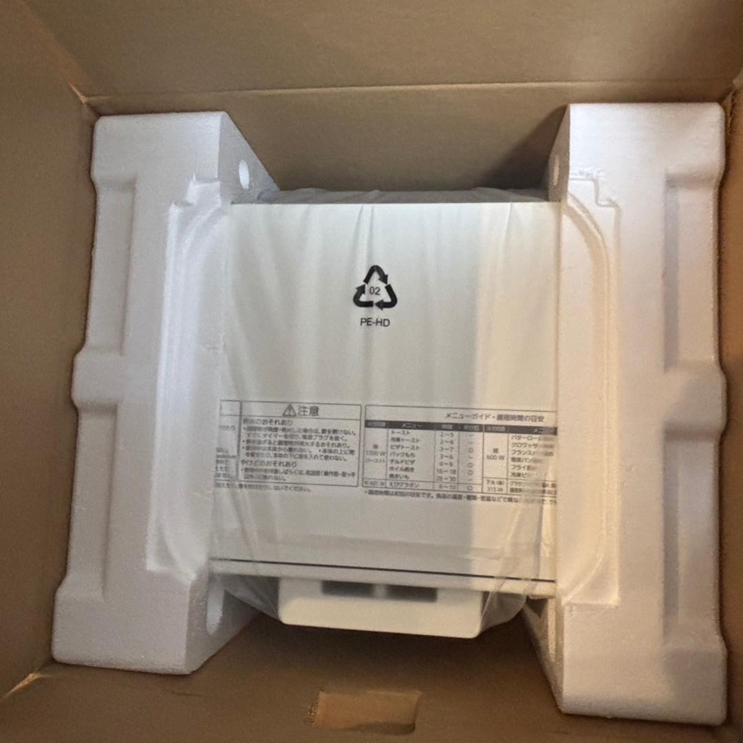 【未使用品】Panasonic オーブントースター NT-T501-W