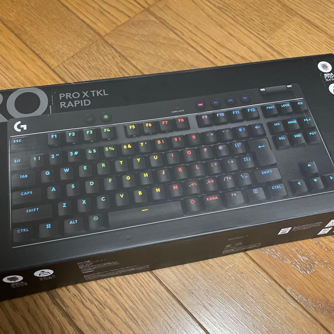 キーボード Logicool G PRO X TKL RAPID